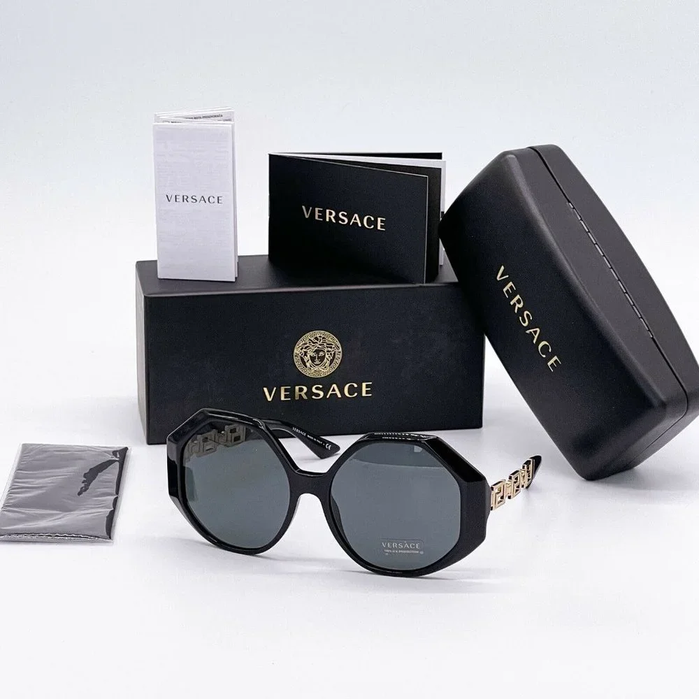Sale! Versace Black 59mm Sunglasses! w/ box
